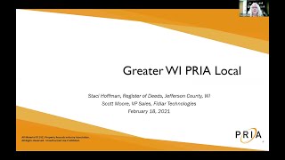 Greater Wisconsin PRIA Local - What is it?