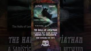 The Halls of Leviathan is available now! #nunslaughter #kurnugia #deathmetal #devilmetal #metal