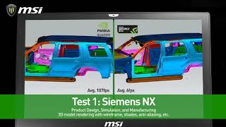 NVIDIA Quadro P4000 vs GeForce GTX 1070 3D Rendering Siemens NX, Catia