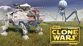 BATTLE OF NABOO - Clone Defenders vs Droid INVASION! - Men of War: Star Wars Mod