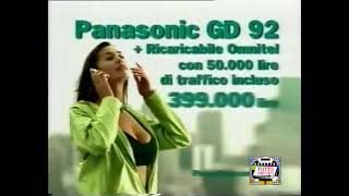 Spot Panasonic GD92 - Pubblicità Omnitel con Megan Gale (2001)