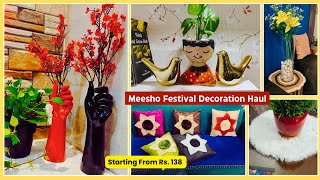 Meesho Home Decor Haul | Meesho Haul | Decorate Your Home During Festivals