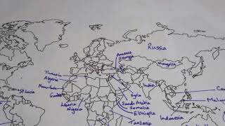 Countries ending with -IA | ASMR Geography Whisper