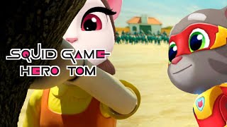 SQUID GAME HERO TOM VS SQUID DOLL - My Talking Tom Friends - Talking Tom Hero Dash 120424 #1