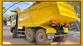 Montoro Modellbau Team 2022 🚛 RC TRUCKS BAGGER 🚜 Quedada camiones RC y competición de habilidad 🚀