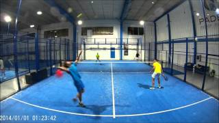 Dani Andres Fran Xavi 009 09/01/2016 Padel Indoor Mataró