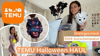 TEMU Halloween HAUL 👻 Überhaupt nicht Eskaliert 💀 Super interessante Halloween-Artikel | Marytuga