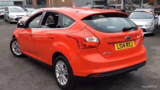 FORD FOCUS TITANIUM NAVIGATOR RED 2014