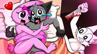 Sprunki Animation- Wenda is Jealous of Pinki?! | Gray x Pinki x Wenda Love Story