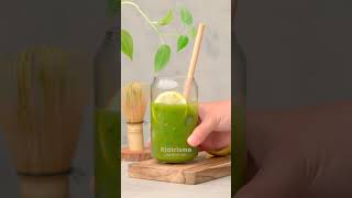 Matcha Lemonade Mudah Ala Starbucks Easy Matcha Lemonade Recipe Pakai Pure Matcha ASMR