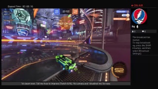 1st stream - Rocket League