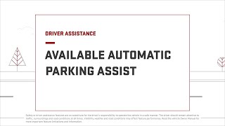 How to Use Automatic Parking Assist | GMC