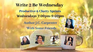 Write 2 Be Wednesday Productive & Chatty Sprints