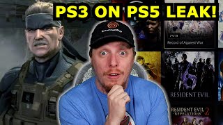 New Leak says Sony is FINALLY putting PS3 games on PS5!!!?!