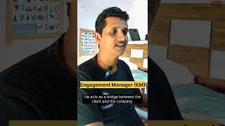 Roles of Engagement Manager(EM) InterviewPreperation#4 #tetsinginterviewquestions #shorts # #test