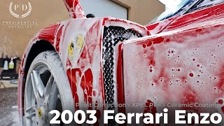 Ferrari Enzo Paint Correction, XPEL Paint Protection Film and Ceramic Coatings