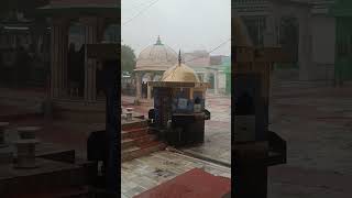 Barish 🌧️ DARGAH HAZRAT MEERA SYED HUSAIN TARAGARH HILL AJMER khubsoorat manzar #तारागढ