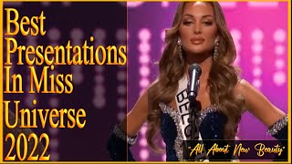 Best Presentations in the Preliminary of Miss Universe 2022