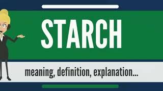 What is STARCH??? - The Executive Chef Channel