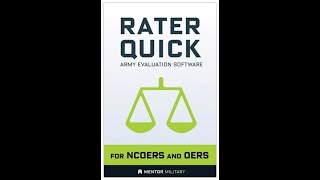 Rater Quick   Army Evaluation Software for NCOERs and OERs