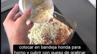 VIDEO RECETA SPAGUETTIS CON ATUN