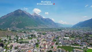 Martigny - Switzerland (4K drone footage)