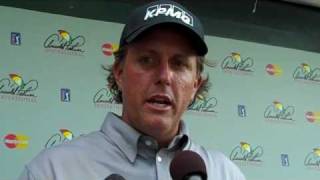 Phil Mickelson talks Tiger Woods' return