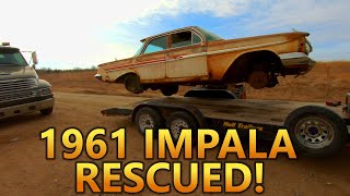 Trading A 1962 Buick Wildcat For a 1961 Impala Sedan Bound TO BE CUT UP! (Old Car Rescue)