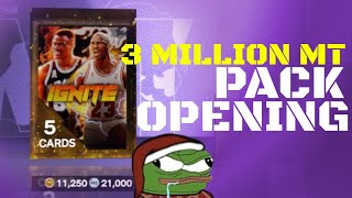 IGNITE PACK OPENING in NBA 2K24 MyTEAM - TRUE ODDS REVEALED , 2 Million MT and 450K VC