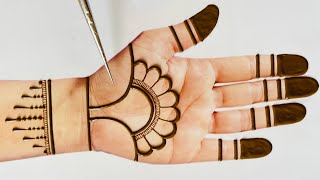 Easy Full hand Mehndi design | Simple front hand Mehndi design | Mehandi ka design | Mehandi designs