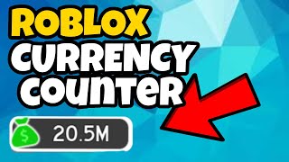 How to Make CURRENCY Counter in ROBLOX! | Studio Tutorial