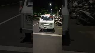 tahun Baru di kota Semarang bersama Dokar Balap Daihatsu Hijet 55 wide #daihatsu