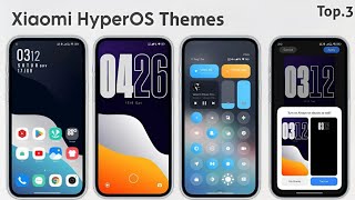 3 Premium HyperOS Themes for Xiaomi,Redmi,Poco 🤩 | HyperOS Amazing  Themes