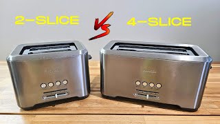 Toasting Showdown: 2-Slice vs. 4-Slice Breville Bit More Toaster