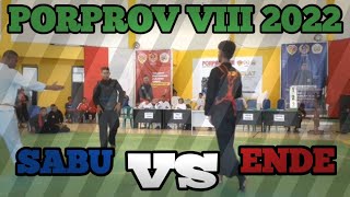 PORPROV VIII 2022 | KELAS A PUTRA | 💙KAB. SABU RAIJUA VS ❤KAB. ENDE