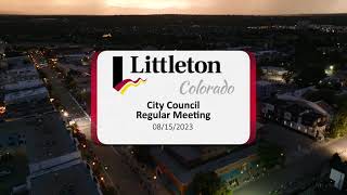 City Council - Regular Meeting - 8/15/2023