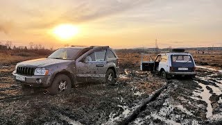 Toyota Carib глумится над внедорожниками! УАЗ Патриот, Нива, Grand Cherokee, Delica, Mazda #offroad