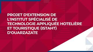 Projet d'extension de l'ISTAHT d'Ouarzazate