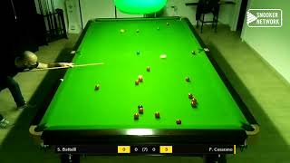 TEST SNOOKER CLUB - REG. FIBIS EMILIA-ROMAGNA CAT. A 2020/21 - S. Battelli vs F. Cesarano