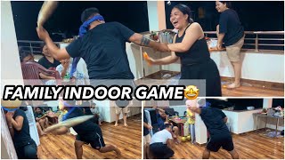 Screaming Chicken Blindfolded Challenge 🤭😂🐓 || Finally Family Indoor Games || Vlog 94 || Mundgod