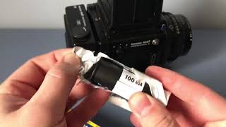 Mamiya RZ67 load film