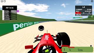 PRETTY REALISTIC CRASH IN ZANDVOORT | Formula Apex - Roblox