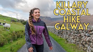 Killary Fjord Famine Walk 👣 Ireland Hikes // Galway Ireland // Killary Coastal Hike