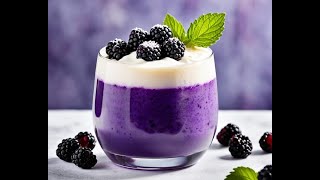 How to Make a Delicious Vanilla Herbalife Shake with Blackberry