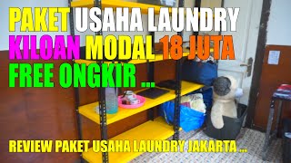 MURAH BANGET !!! PAKET USAHA LAUNDRY KILOAN MODAL 18 JUTA JAKARTA - PELUANG USAHA IDE USAHA