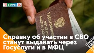 В России ввели электронную систему подтверждения статуса участника СВО