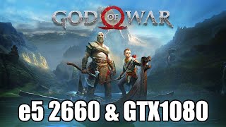 Играем в God of War на E5 2660v3 и GTX1080 Высокие настройки