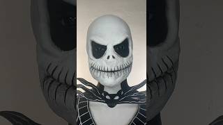 9/31 Jack Skellington🤍🖤 ib: ​@hollymurraymakeup #jackskellington #jackskellingtonmakeup #halloween