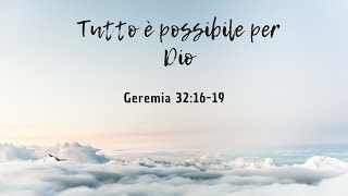 Tutto è possibile a Dio - francesco Molea, Chiesa Cristiana Evangelica A.D.I. San Vito sullo Ionio