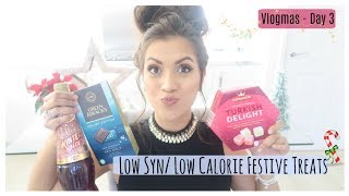 Low Syn/ Calorie Vegan Festive Treats | Vlogmas Day 3 | Olivia Elise